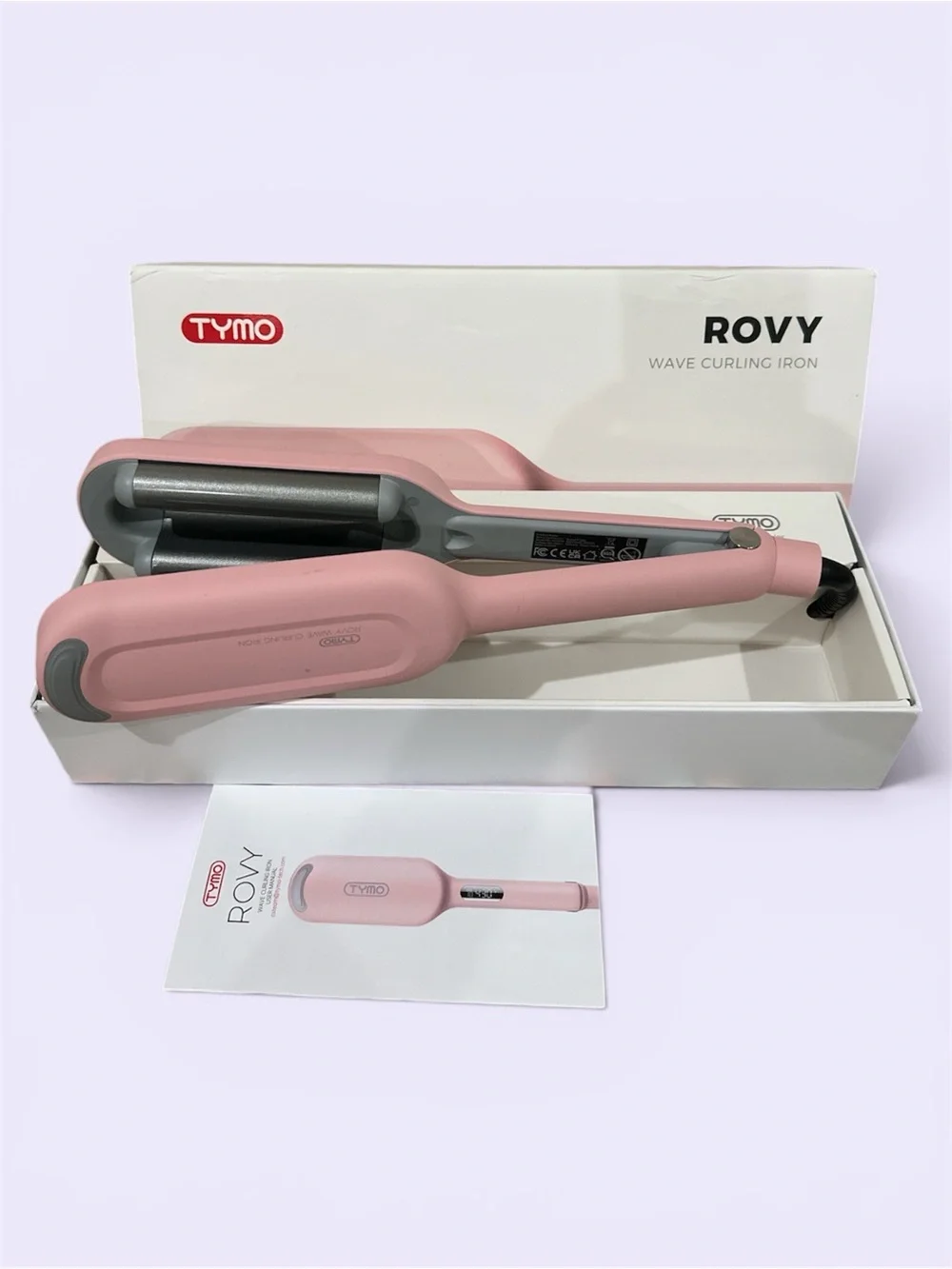 TYMO ROVY Wave Curling Iron - Pink